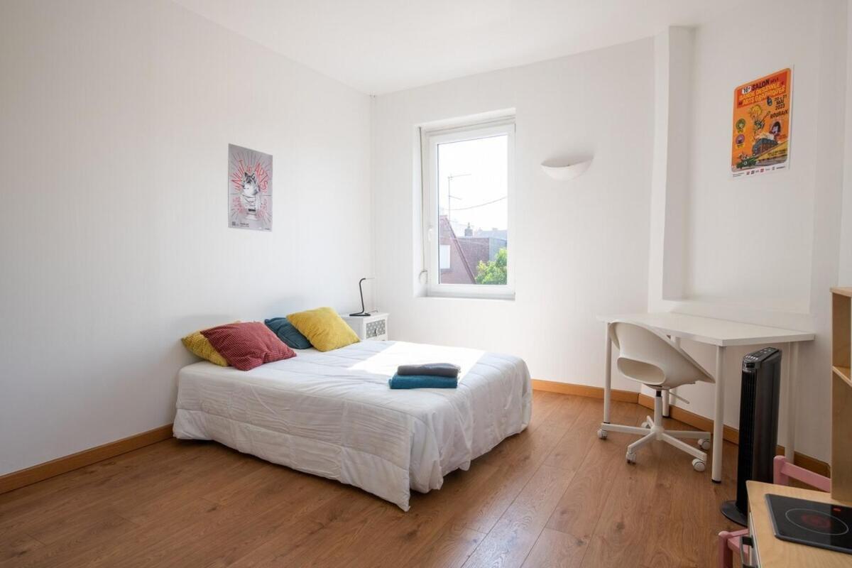Maison Cosy 4 Chambres, Terrasse, Garage Prive Croix Extérieur photo